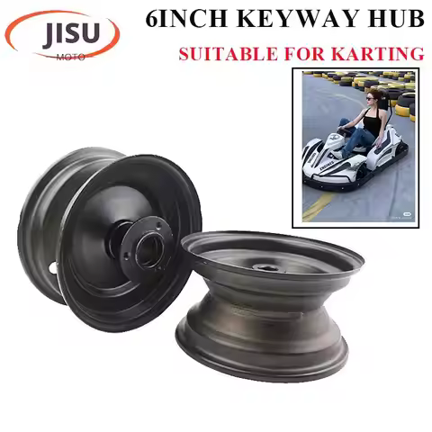 6 inch Front/Rear rims for ATV karting Scooter Lawn mower 13X5.0-6 13X6.50-6 145/70-6 tires wheels p