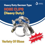[12mm] Hose Clip Clamp 304 Stainless Steel Hose Clip Adjustable Hose Pipe Clip
