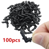 30-100Pcs Hose elbow water hose connectors 1/4 Inch bending joints garden pipe connectors drip irrig