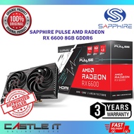 Sapphire PULSE RX6600 8GB GDDR6 AMD ATI Radeon RX 6600 Graphic Card GPU Gaming HD MI TRIPLE DP Boos 