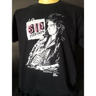 เสื้อนำเข้า SID 1957-1979 Sid Vicious s The Clash Ramones Rock Punk Style Vintage Gildan T-Shirt สั้