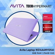 Avita Pura NS14A6MYD541 14" Laptop/ Notebook (A9-9420E, 8GB, 256GB, AMD R5, W10H)