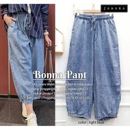 BONNA PANTS ZAHARA jumbo oversize wash denim jeans