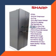 Kulkas Sharp 4Pintu Inverter SJ-IF50PM-DS / SBS / SJIF 50 PMDS