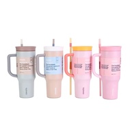 Pink Tumbler|stanley jennie Owala tumbler|40oz water bottle|Owala FreeSip 40oz stainless steel tumbl
