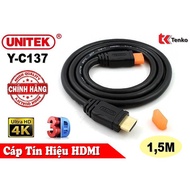 1.5m HDMI cable supports 3D x Unitek Y-C137