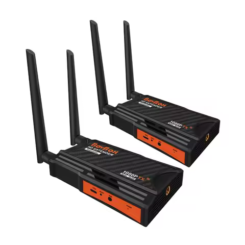 200M Wireless HDMI Extender Audio Video Transmitter and Receiver 1 To 4 for PS4 Laptop PC Camera Liv