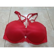 Victoria's Secret Red / Bh/Bra merah size 34ddd Push up Original 100%