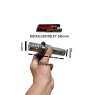 DB killer inlet 50mm, inlet 45mm, inlet 38mm, inlet 54mm db killer universal pnp