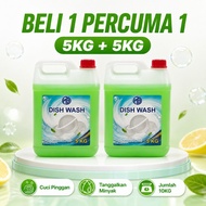 Dishwashing Liquid [5L+5L] Sabun Cuci Pinggan