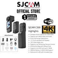 NEW MODEL SJCAM OFFICIAL STORE SJCAM C300 4K 2800 Mah WiFi Waterpfoof dual screen original action ca