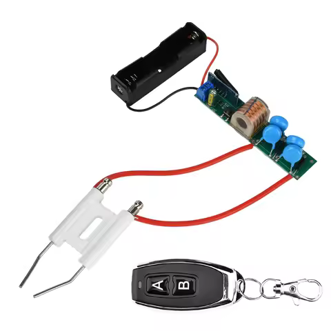 High Voltage Generator DC 3.7V 25KV Remote Controlled Ignition Module with 16-20mm Discharge Distanc