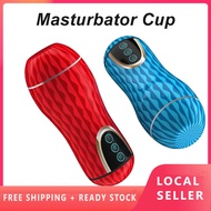 MANUAL Sex Toy For Men Male Masturbator Cup Vagina and Mouth Fake Pussy Alat melancap Lelaki Alat Se