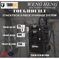 TOUGHBUILT StackTech Modular Tool Box System - TB-B1-B-70R / TB-B1-B-50 / TB-B1-B-30