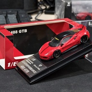 CM model 488 lbwk Tarmac 458 italia gt3 diecast 1/64