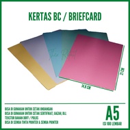 Bc A5 160 gsm Paper 100 Sheets/160 gsm A5 Brief Card Paper