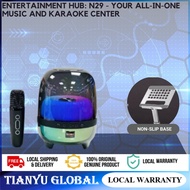 N29 Home Karaoke Colorful Transparent Bluetooth Speaker Wireless Microphone Live TV FM Radio TF Card