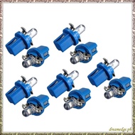 [S D K G] 10Pcs LED Bulb Meter Dash B8-5D T5 Lamp with Holder Blue Tuning Auto Car Light