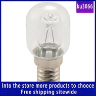 E14 High Temperature Bulb 500 Degrees 25W Halogen Bubble Oven Bulb E14 250V 25W Quartz Bulb