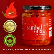 Sambal Bawang 180g Paling Pedas (Ready to Eat) Asli Sambal Indonesia