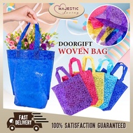 Tote Bag Non-Woven Bag With Design With Handle Goodies Beg Kenduri Kahwin Tunang Beg Kain Woven Bag 