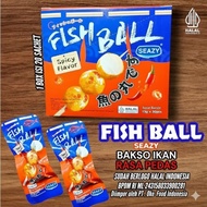 (SKR) Snack Seafood Fish Ball - Camilan Crab Stick Rasa Spicy Curry BBQ Pedas Manis Langsung Makan