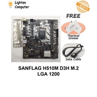 【USED】 SANFLAG H510M D3H M.2 Motherboard | H510 | LGA 1200 | 10th, 11th Gen Intel | mATX micro ATX