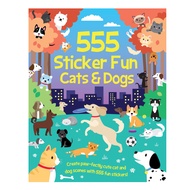 555 Sticker Fun - Cats & Dogs/ Earth Activity Book/ Space  (Imagine That)