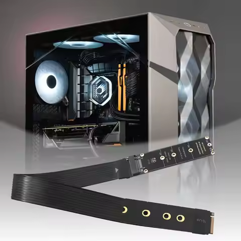 M.2 NVME Extender NGFF M-Key PCIe4.0 SSD Extention Card M.2 NVMe SSD Extension Cable for M.2 2230 22