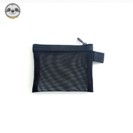 【Ready Stock】Japanese Muji Style / Mesh Pencil Case / Net Bag / Pen Bag / Cosmetic Bag / Zippered Bag