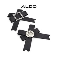 Aldo | Detachable Black Butterfly Heels