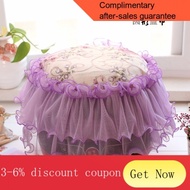 YQ43 New Rice Cooker Cover Towel Pressure Cooker Cover Aegean Sea Rice Cooker Dust Cover Fabric Lace Free Shipping