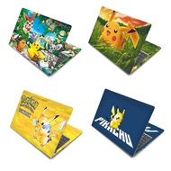 Pokemon Pikachu Cover Laptop Stickers Skins 2pcs 14" 15.6" Anime Decorate Cute Cartoon Kawaii Decals