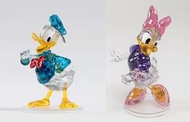 迪士尼水晶積木唐老鴨 DISNEY DONALD DUCK 黛絲 DAISY DUCK