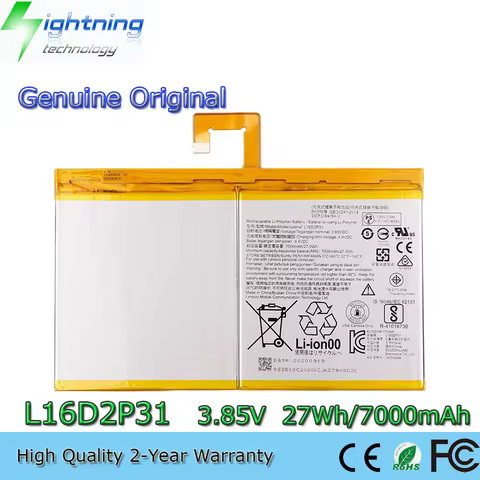 Genuine L16D2P31 SB18C15128 3.85V 7000mAh battery for Lenovo TB-X704F TB-X704N ct-x636f TB-X704A 1IC