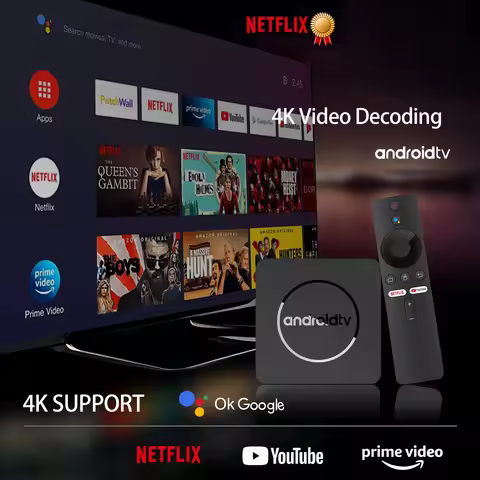 Q1 Smart TV Box Android13 Allwinner H313 Google Assistant 2GB16GB Dual 2.4G5.8GWifi Bluetooth 4K HDR
