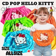 STABILO 6 PCS Girls' Underwear CD Hello Kitty Highlighter Pop Glasses Pants/