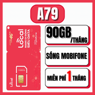 SIM 4G 5G Local Mobifone Miễn Phí GÓI SIÊU DATA 180GB/Tháng Kèm Gọi 500 Phút Không Lo Mạng Yếu A45F 