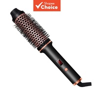 UKLISS Thermal Hair Styling Brush, Straightener & Curler, Salon-Grade Hairstyle Tool