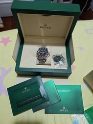 ROLEX 勞力士格

林尼治型II GMT-MASTER II

126710BLRO-0002 紅藍圈 百事圈 蠔式錶

帶百事圈可樂圈 PEPSI Full set