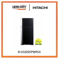 Hitachi RVG695P9MSX - GBK / GGR BIG-2 Glass Door Inverter Refrigerator R-VG695P9MSX