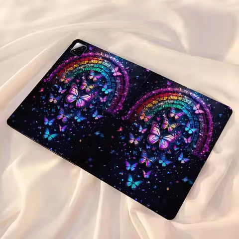 Colorful Butterfly Art Tablet Case For Xiaomi Redmi Mi Pad 4 5 6 7 8 K SE Mini Pro Plus Max 10.1 11.