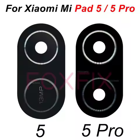 Back Rear Camera Glass Lens For Xiaomi Mi Pad 5 Pro Mi Pad5 Replacement Repair Parts+Adhesive Glue