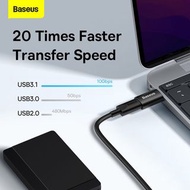 Baseus Converter (數據線/充電 type-A轉 Type-C) USB- OTG Ingenuity Series Mini OTG Adaptor Type-A to USB Type-C 3.1 (Fast Transmission Speed to: Max 10Gbps) USB 3.1 Version  &lt;&lt;&lt;&lt; SMOOTH Transfer - Data/Charging -HiGH Precision Alloy &gt;&gt;&gt;&gt;