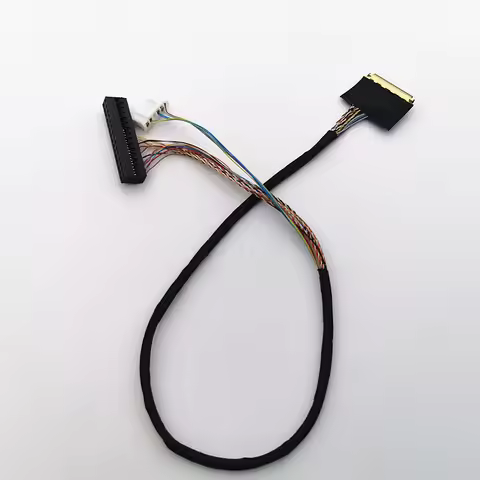 I-PEX 20474-040E-12 30pin 1ch 8 bit LVDS Cable For 10.1" LP101WH4 SLP1 40Pin0.4mm spacing LCD/LED Pa