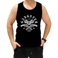 Distro T-shirt Cool Men's Distro SINGLET shirt Cool Men's Distro T-shirt/ Gangster Screen Printed SI