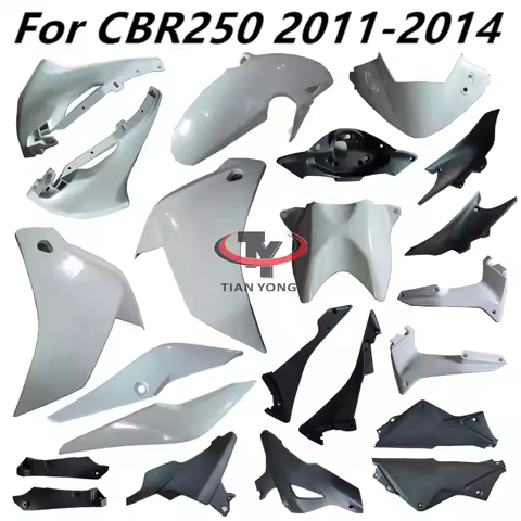 Motorcycle Unpainted Bodywork Fairing Components ABS Injection Plastic parts For CBR250RR 2011-2012-