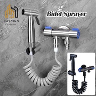 【SG】Bidet Sprayer 304 Stainless Steel Toilet Companion Hand Wife Washer Spray Gun Set Punch-Free Bathroom Faucet