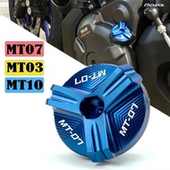 FOR YAMAHA MT07 MT03 MT25 MT10 SP 2014- 2023 2022 M27*3.0 Motorcycle Engine Oil Filler Cup Plug Cove