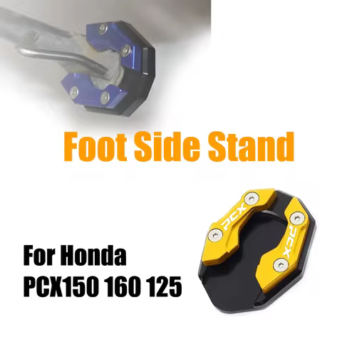 For Honda PCX 160 150 125 PCX150 PCX160 PCX125 CNC Motorcycle Accessories Kickstand Foot Side Extens